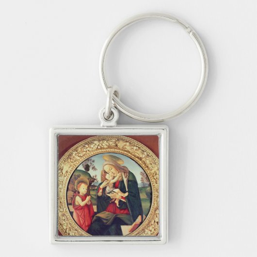 Maagd en kind met John de Baptist Sleutelhanger (Voorkant)