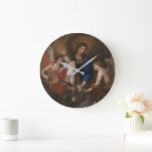 Maagd en kind met muziek die Angels maken Grote Klok (Huis)