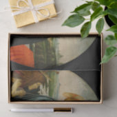 Maagd en kind met sint-janskruid tissuepapier (Geschenk)