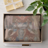 Maagd en kind met Sint-John, Rosello Franchi Tissuepapier (Geschenk)