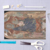 Maagd en kind met Sint-John, Rosello Franchi Tissuepapier (Craft)