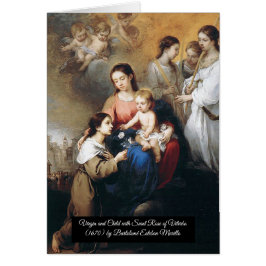 Maagd en Kind met Sint-Roos