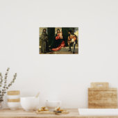 Maagd en kind met St. Anthony van Padua Poster (Keuken)