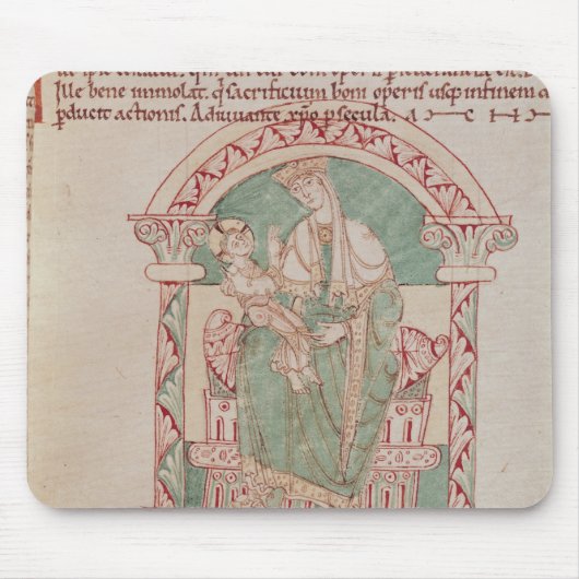 Maagd en kind met St. Gregory de Grote Muismat (Voorkant)