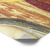 Maagd en kind met zes engelen poster (Hoek)