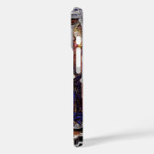 Maagd en kind op de troon met muziek maken engel Case-Mate iPhone case (Achterkant / Links)