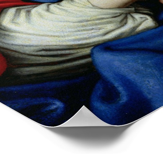 Maagd en kind poster (Hoek)