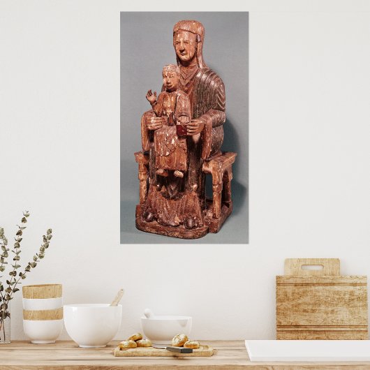 Maagd en kind poster (Keuken)