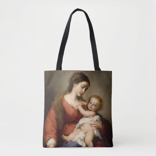 Maagd en kind tote bag (Voorkant)