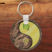 Maagd en metalen aap sleutelhanger (Voorkant)