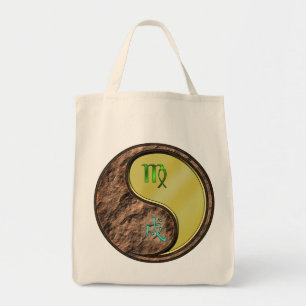 Maagd en metalen hond tote bag