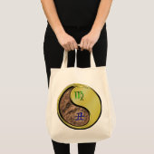 Maagd en metalen os tote bag (Voorkant (product))