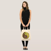 Maagd en metalen os tote bag (Voorkant (model))