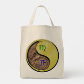Maagd en metalen os tote bag (Achterkant)
