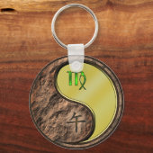 Maagd en metalen paard sleutelhanger (Voorkant)