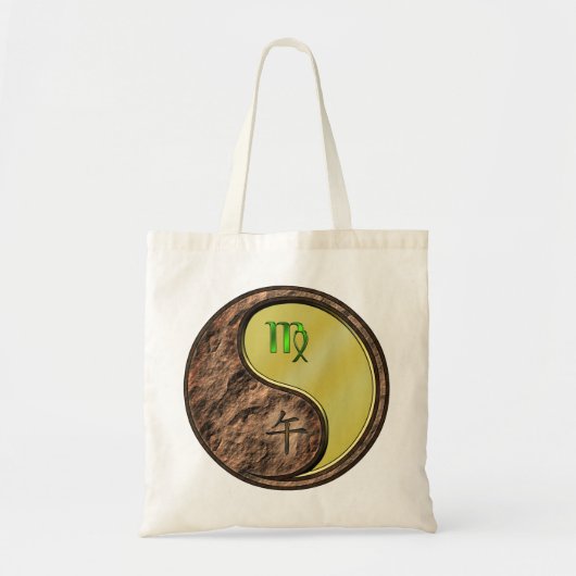 Maagd en metalen paard tote bag (Voorkant)