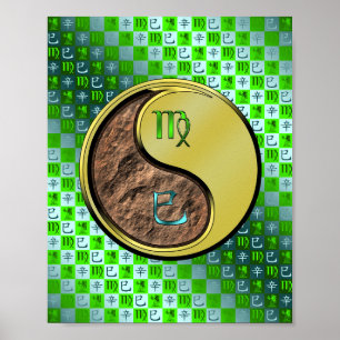 Maagd en metalen slang poster