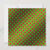 Maagd en vuur tijger kaart (Achterkant)