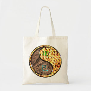 Maagd en vuurslang tote bag
