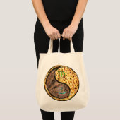 Maagd en vuurslang tote bag (Voorkant (product))