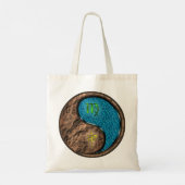 Maagd en wateraap tote bag (Achterkant)