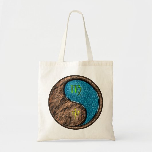 Maagd en wateraap tote bag (Voorkant)