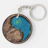 Maagd en Waterdraak Sleutelhanger (Achterkant)