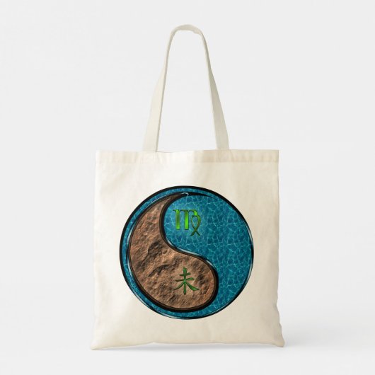 Maagd en watergeit tote bag (Achterkant)