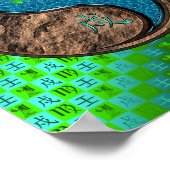 Maagd en Waterhond Poster (Hoek)