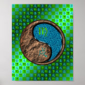 Maagd en Waterhond Poster (Voorkant)