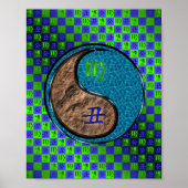 Maagd en wateros poster (Voorkant)