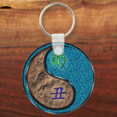 Maagd en wateros sleutelhanger (Voorkant)