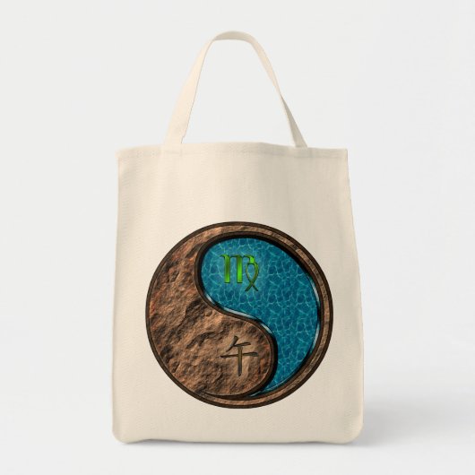 Maagd en Waterpaard Tote Bag (Voorkant)