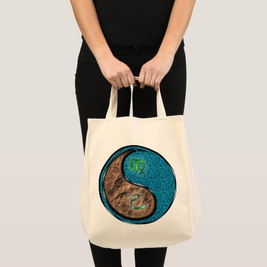 Maagd en waterslang tote bag (Voorkant (product))
