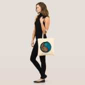 Maagd en waterslang tote bag (Voorkant (model))