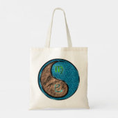Maagd en waterslang tote bag (Achterkant)