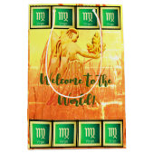  Maagd - Happy Birthday Baby Baby Medium Cadeauzakje (Voorkant)