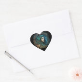 Maagd Hart Sticker (Envelop)