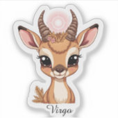 Maagd Hemelse Dierenriem Sticker - Esthetische Dec (Voorkant)