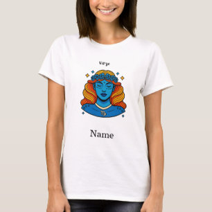 Maagd Hemelse Godin - Esthetische Dierenriem Kunst T-shirt