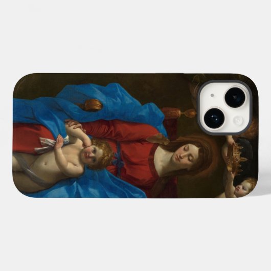 Maagd Hoesje-Mate iPhone Case (Achterkant (horizontaal))