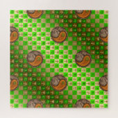 Maagd & Hout Rat Legpuzzel (Horizontaal)