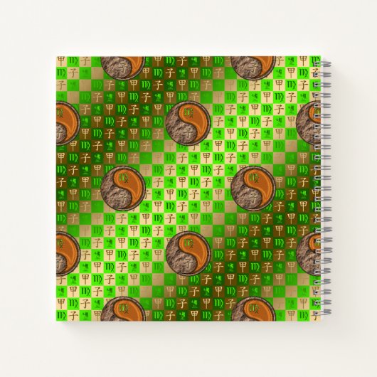 Maagd & Hout Rat Notitieboek (Achterkant)