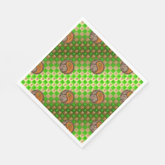 Maagd & Hout Rat Servet (Hoek)