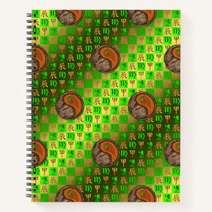 Maagd & Houten Draak Notitieboek