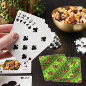 Maagd & Houten Draak Pokerkaarten (Insitu)