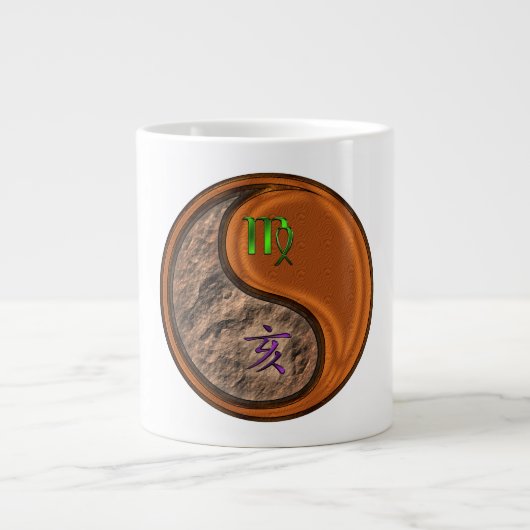 Maagd & Houten Ever Grote Koffiekop (Voorkant)