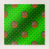 Maagd & Houten Geit Legpuzzel (Horizontaal)