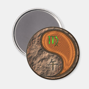 Maagd & Houten Paard Magneet
