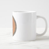 Maagd & Houten Tijger Grote Koffiekop (Rechts)